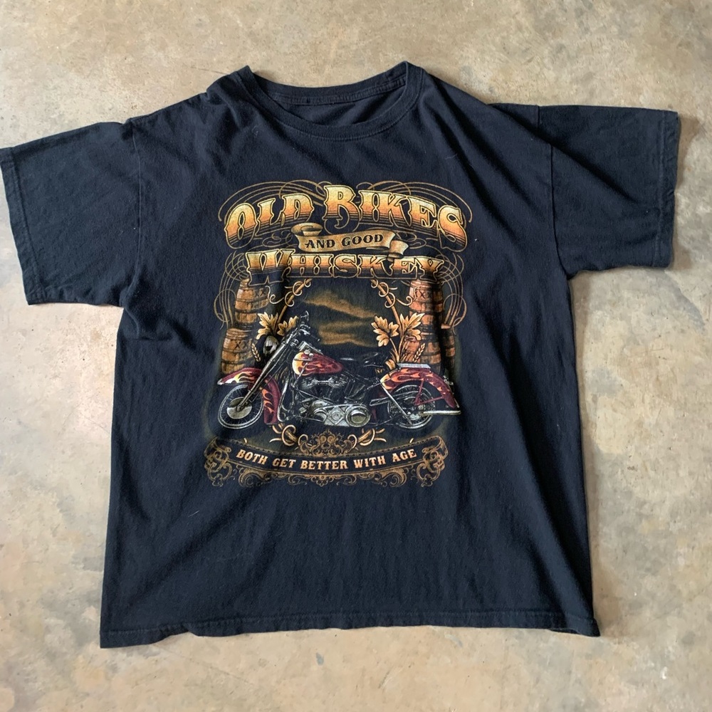 vintage bike tee